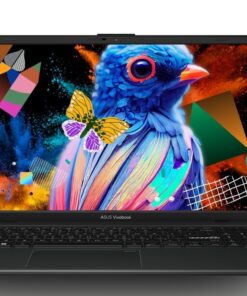 ASUS Vivobook Go 15 15.6' FHD (1920 x 1080) AMD R5-7520U, 16G, 512G, Mixed Black Win11 Home 1.6kg 1yr wty Notebook~Q3