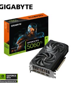 Gigabyte GeForce RTXâ„¢ 5060 Ti WINDFORCE MAX OC 8G, 2587 MHz, CUDA 4608, 28 Gbps, GDDR7, 128 bit, PCI-E 5.0, PSU 650W, DisplayPort 2.1b *3 HDMI 2.1b *1