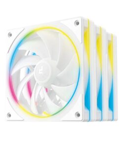 DeepCool FL12 SE WH 3 Pack 120mm Performance ARGB Fans , Hydro Bearing 120Ã—120Ã—25 mm(LÃ—WÃ—H)