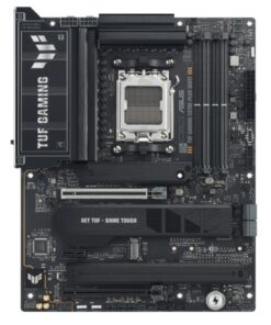 ASUS AMD TUF GAMING X870E-PLUS WIFI7 (AM5) ATX Motherboard, DDR5 256GB 8000+MT /s, PCIe 5.0, 4xM.2, 2.5GbE, WiFi 7, USB4 40Gbps