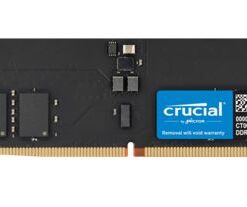 Crucial 64GB (1x64GB) DDR5 CUDIMM 6400MHZ CL52 Desktop PC Memory for Intel Core Ultra Processors AI PC