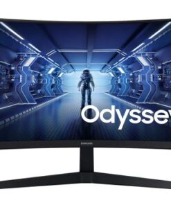 Samsung 34' Odyssey G55T WQHD Curved 3440x1440 21 9 1000R 165Hz 1ms 250 cd /ãŽ¡ FreeSync VA DP HDMI Headphone Tilt VESA Gaming Monitor Black 3YR