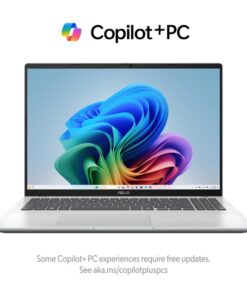 ASUS Vivobook 16 M1607KA 16' AMD RYZEN AI 5 330  WUXGA (1920 x 1200) 16:10 DDR5 16G 512G Cool Silver Win11 Home 1.9kg 1YW Copilot+ PC (ScanOn)