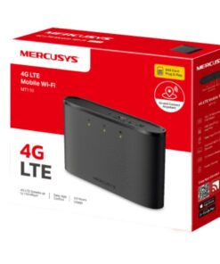 Mercusys MT110 150Mbps 4G LTE Modem, 150 Mbps at 2.4 GHz, 4G Cat4 150 /50 Mbps, Build-In 2200 mAh Rechargeable Battery