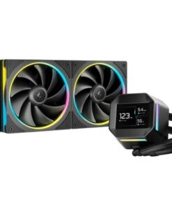 DeepCool LM240 ARGB Liquid Cooler With Mini LCD Screen IntelLGA1851 /1700 /1200 /1151 /1150 /1155 AMDAM5 /AM4