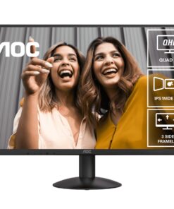 AOC 27' IPS Q27B30E  2560Ã—1440 @ 75Hz, 4ms GtG, 300 nits brightness, sRGB 118%, HDMI 1.4 and DP 1.4, tilt stand, 100mm VESA, 20W power use