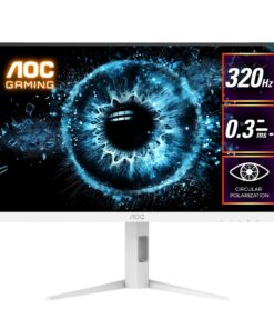 AOC 27' Fast IPS Q27G4SL /WS  2560Ã—1440 @ 320Hz, 1ms GtG, 350 nits, HDR 450 nits, sRGB 125%, DP 1.4, HDMI 2.1, ergonomic stand, VESA 100mm