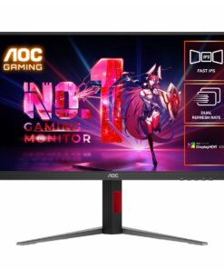 AOC 27' Fast IPS U27G4  3840Ã—2160@160Hz, 1920 Ã— 1080 @ 320Hz, 0.5ms MPRT, HDR, sRGB 127%, DCI-P3 99%, HDMI 2.1, DP 1.4, ergonomic stand, VESA 100mm