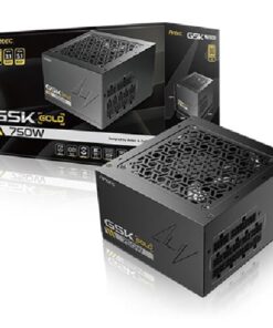 Antec GSK750 V2 80+ Gold Fully Modular, 750W, ATX 3.1, 140Ã—150Ã—86mm, 120mm fan, PCIE 5.1, 12VHPWR, OCP /OVP /UVP /SCP /OPP /OTP, 7Y warranty