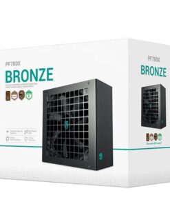 DeepCool PF700X 700W Gamer Storm 80+ Bronze / Cybenetics ATX Power Supply 120mm Fan, Japanese and Taiwanese Capacitors, DC to DC, ATX12V V2.52