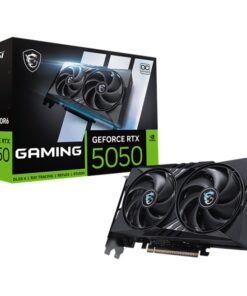 MSI nVidia GeForce RTX 5050 8G GAMING OC, Boost  22632 MHz, CUDA 2560 Units, 8GB GDDR6, HDMIâ„¢ x 1 (embargo)