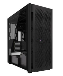 Corsair iCUE LINK 9000D RGB AIRFLOW Super Full-Tower PC Case - Black, 698Ã—307Ã—698mm, GPU 580mm, 6x 2.5', 5x 3.5', rad 480mm, 2x USB-C 180mm CPU Cooler