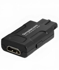 Simplecom CM461v2 HDMI Adapter Composite AV and S-Video to HDMI Converter for Nintendo NGC N64 SNES SFC