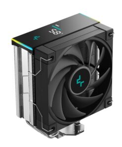 DeepCool AK400 Digital SE CPU Cooler, Status Display, ARGB LED Strips, 4x Heat Pipe Intel LGA1851 /1700 /1200 /1151 /1150 /1155  /AM5 /AM4