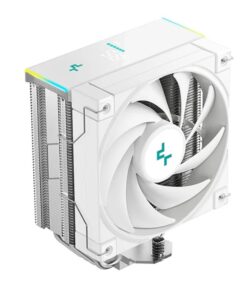 DeepCool AK400 DIGITAL SE WH CPU Cooler, Status Display, ARGB LED Strips, 4x Heat Pipe Intel LGA1851 /1700 /1200 /1151 /1150 /1155  /AM5 /AM4