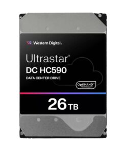 Western Digital WD Ultrastar DC HC590 Data Center Hard Drive - 26TB 3.5' SATA 512MB 7200RPM 5yrs wty WUH722626ALE6L4