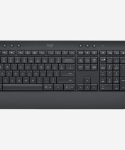 Logitech MK650 Wireless Keyboard and Mouse - Graphite for Business
