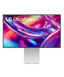 LG UltraFineâ„¢evo 32' 6K monitor with IPS Black, HDR600, DCI-P3 98%, Adobe RGB 99.5%, Thunderbolt 5, HDMI 2.1, and tilt /height /pivot adjustments