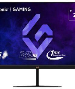 ViewSonic 27' Full HD 100Hz SuperClear IPS Panel with DisplayPort HDMI and VGA Speakers 2W VESA mount Monitor, 3YARW