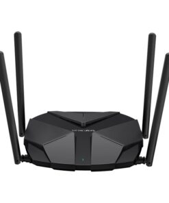 Mercusys MR85X AX3000 Dual-Band Wi-Fi 6 Router, 4Ã— Fixed External Antennas, 3Ã— Gigabit LAN Ports, 1Ã— 2.5Gbps WAN Port, 1024-QAM, OFDMA, HE160