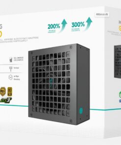 DeepCool PQ1200G 1200W Gamer Storm 80+ Gold /Cybenetics Fully Modular ATX Power Supply 120mm Fan, Japanese Capacitors, DC to DC, ATX12V V3.1,