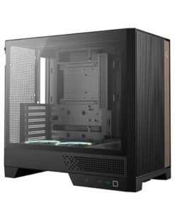 DeepCool CL660 Innovative Compartmentalized Optimized ATX Case. Pre-installed Dual ARGB Fans, Build-in Atmosphere