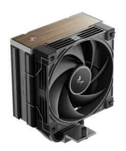 DeepCool AK400 G2 Wood Grain Top Cover CPU Cooler, 4 Heat Pipes, 4-pin PWM, Hydro Bearing, Intel LGA1851 /1700 /1200 /115x, AMD AM5 /AM4