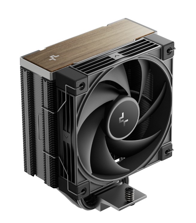 DeepCool AK400 G2 Wood Grain Top Cover CPU Cooler, 4 Heat Pipes, 4-pin PWM, Hydro Bearing, Intel LGA1851 /1700 /1200 /115x, AMD AM5 /AM4