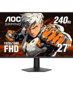 AOC 27G50Z, 27', IPS, FHD 1920x1080, 240Hz, 0.5ms, 300nits, DisplayPort 1.4, HDMI 2.0, VESA mount