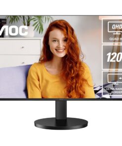 AOC 27' IPS Q27B3CF3  2560Ã—1440 @ 120Hz, 1ms MPRT, 350 nits, sRGB 116%, USB-C (65W), HDMI 2.0, USB hub, speakers, height-adjustable, VESA 100mm