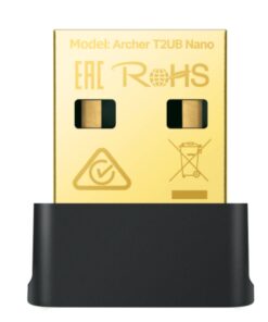 TP-Link Archer T2UB Nano AC600 Nano Wi-Fi Bluetooth 4.2 USB Adapter