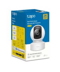 TP-Link Tapo C232 Pan /Tilt AI Home Security Wi-Fi Camera - 3K 5MP + Ethernet port