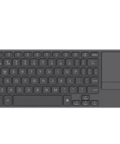 RAPOO E900T Wireless Keyboard w / Touchpad, Up to 4 Devices Quick Switch, Ultra Slim 3.9mm, Aluminum Back, BT, 2.4Ghz.