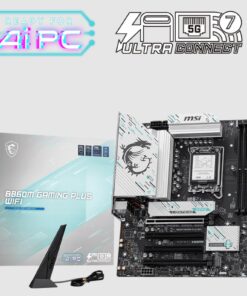 MSI B860M GAMING PLUS WIFI, INTEL B860, 4x DDR5 256GB, 1x HDMI, 4x PCI-E x16, 3x M.2, 4x SATA, 6x USB 2.0, IntelÂ® Killerâ„¢ BE1750x Wi-Fi 7