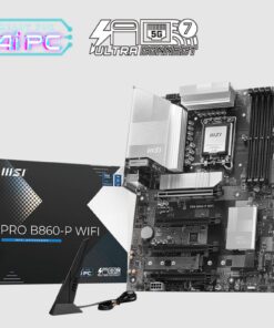MSI PRO B860-P WIFI, INTEL B860, 4x DDR5 256GB, 1x HDMI, 4x PCI-E x16, 3x M.2, 4x SATA, 8x USB 2.0, IntelÂ® Wi-Fi 7