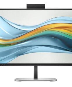 HP Series 5 Pro 527PM 27' 100Hz QHD Monitor 2.5K 2560x1440 16 9 5ms Height Adjustable Tilt Swivel Pivot 2xDP HDMI 1xUSB-C 100W PD Webcam LAN SPK VESA