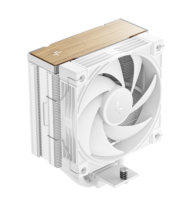 DeepCool AK400 G2 WH Wood Grain Top Cover CPU Cooler, 4 Heat Pipes, 4-pin PWM, Hydro Bearing, Intel LGA1851 /1700 /1200 /115x, AMD AM5 /AM4