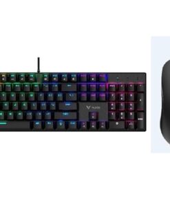 RAPOO V128S Backlit Mechanical Gaming Keyboard and Optical Gaming Mouse