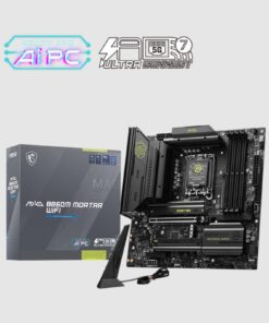 MSI MAG B860M MORTAR WIFI, INTEL B860, 4x DDR5 256GB, 1x HDMI, 1x PCI-E x16, 1x PCI-E x4, 3x M.2, 4x SATA 6G, 8x USB 2.0, Intel Killer BE1750x Wi-Fi 7