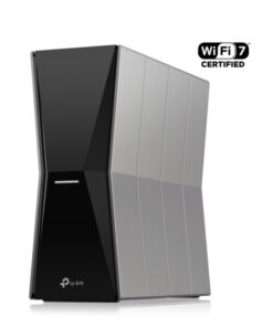TP-Link Archer BE805 BE19000 Tri-Band Wi-Fi 7 Router (WIFI7) 1376 Mbps at 2.4 GHz + 5760 Mbps at 5 GHz + 11520 Mbps at 6 GHz, 8Ã— Internal Antennas