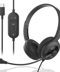 Verbatim ClaritySound Headset With USB-C Clear Sound, Comfort,Reduce Background Noise.Ideal for Office, Education, Business