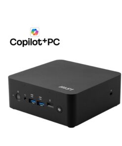 MSI Cubi NUC AI+ 2MG-012AU,Black, Core Ultra 9 288V /D5 32GB /2TB SSD /Win11Pro NG /Power Switch Cable /3Y