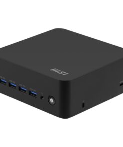 MSI Cubi Z AI 8M with Hawk Point R5, Ryzen 5 8645HS /Up to DDR5 /dTPM /2*M.2 /2*HDMI /2*USB C 4.0 /4*Display /2*LAN /Wifi6E /Card Reader /Power Switch Cable /3Y