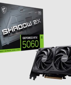 MSI nVidia GeForce RTX 5060 8G SHADOW 2X OC, PCI ExpressÂ® Gen 5 x16, Boost  2527 MHz, CUDA 3840 Units, 8GB GDDR7, . HDMIâ„¢ x 1