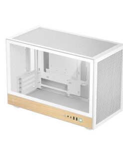 DeepCool CH260 Wood White High Airflow Compact Micro-ATX Wood Grain Case.USB3.0Ã—2ã€Gen2 Type-C x1ã€Audio /MicÃ—1