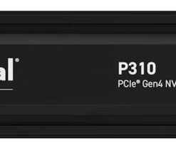 Crucial P310 2TB Gen4 2280 NVMe SSD w Heatsink 7100 /6000 MB /s R /W 440TBW 1000K /1200K IOPS 1.5M hrs MTTF Full-Drive Encryption M.2 PCIe4 5yrs