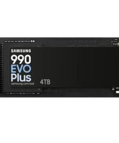 Samsung 990 EVO Plus 4TB PCIe Gen5 NVMe SSD 7250MB /s 6300MB /s R /W 1050K /1400K IOPS 2400TBW 1.5M hrs V-NAND TLC AES 256-bit Encryption 5yr wty