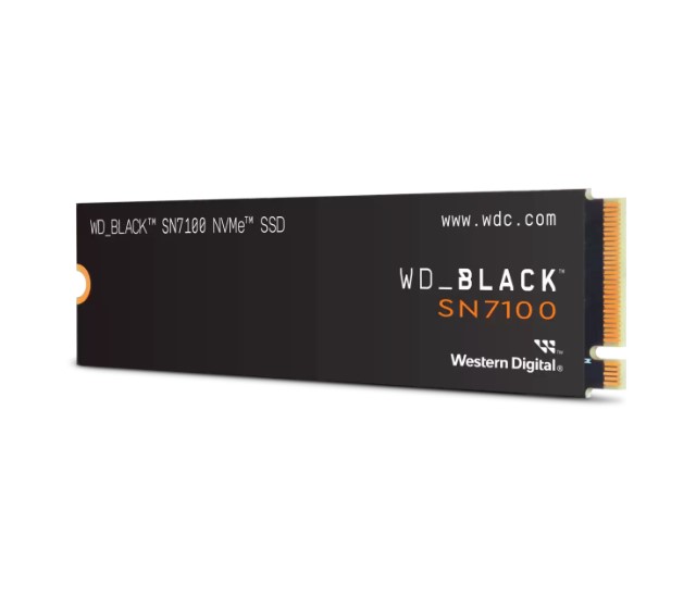 Western Digital WD BLACK SN7100 NVMe - 500GB SSD - 6800MB /s 5800MB /s R /W 760K /1200K IOPS M.2 2280 PCIe4.0 5yrs ~WDS500G4X0E-00CJA0