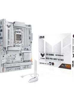 ASUS AMD TUF GAMING B850-PRO WIFI7 W NEO, AM5, 4DIMM, 256GB DDR5, 8400+MT /s, PCIe5.0 x16, x3 M.2, WiFi7, 2.5GbE, USB 20Gbps, HDMI2.1, DP1.4