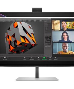 HP Series 7 Pro 727PM 27' 4K UHD Thunderbolt IPS Conferencing Monitor 3840x2160 16 9 5ms Height Adjust Tilt Swivel Pivot Webcam Speakers USB-C VESA